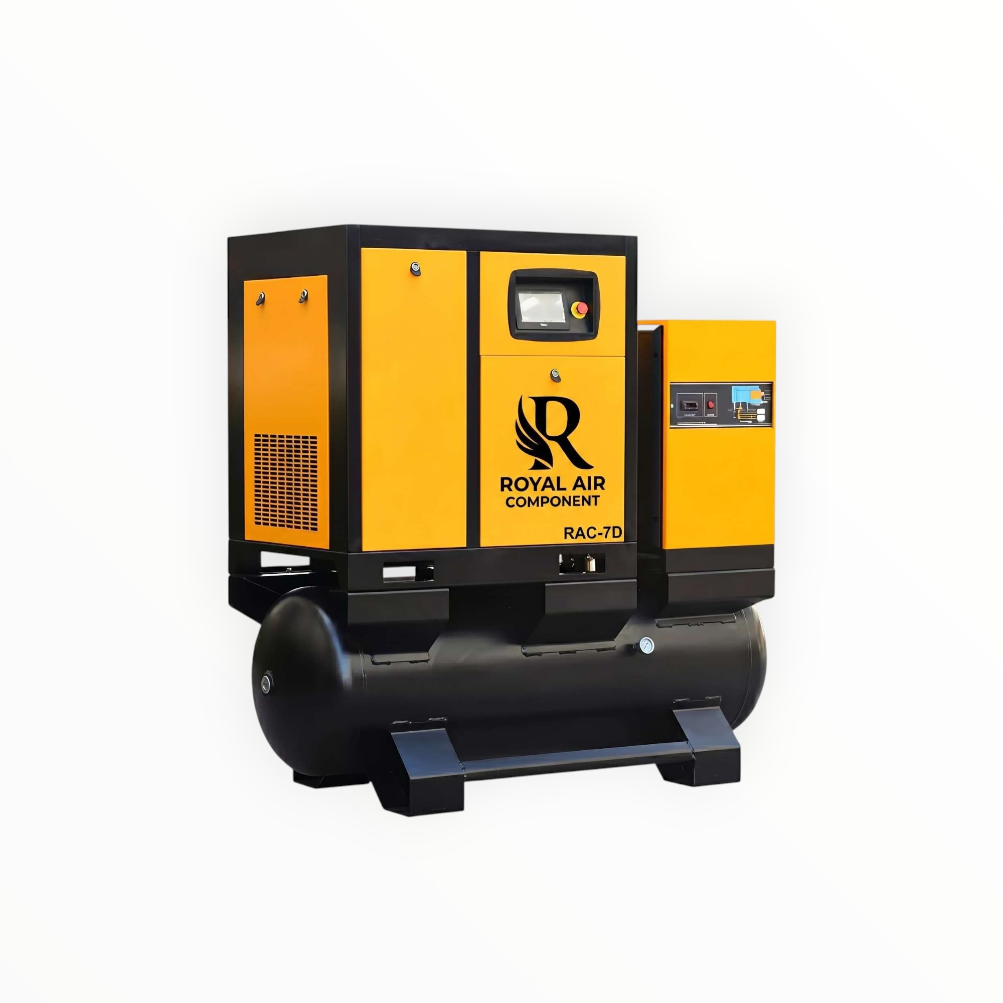 TANK MOUNTED SCREW AIR COMPRESSOR
