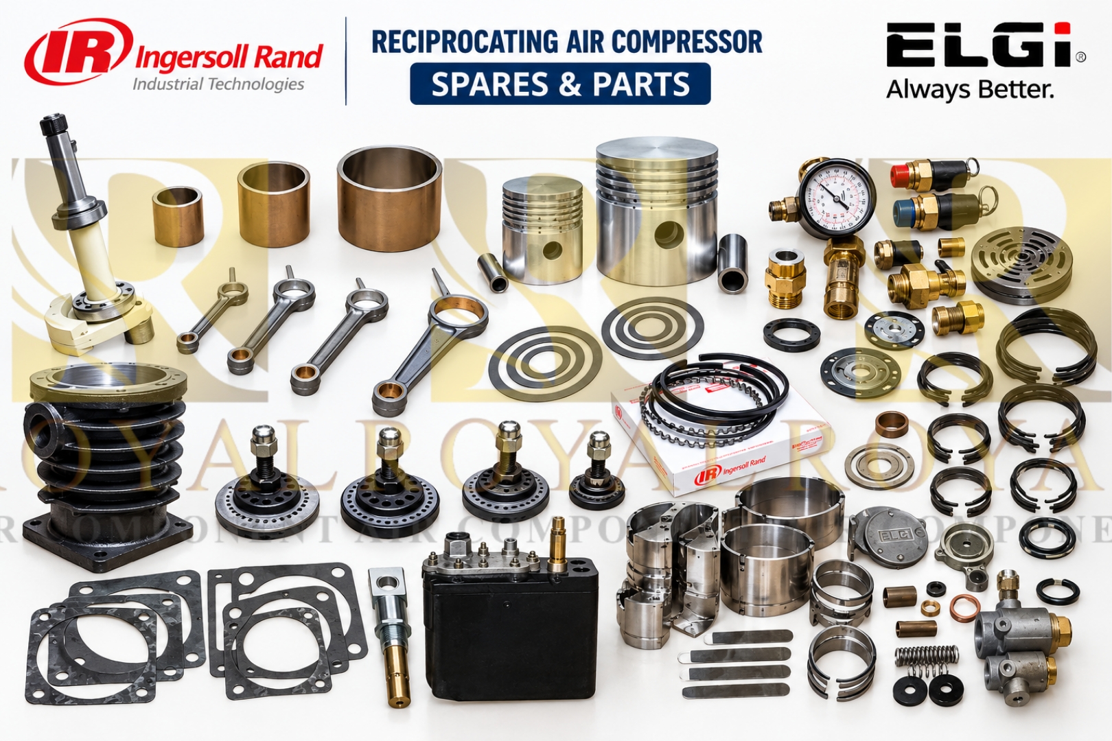 RECIPROCATING AIR COMPRESSOR SPARES