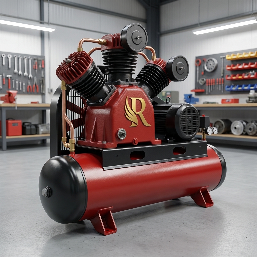 20 HP MULTY STAGE RECIPROCATING AIR COMPRESSOR