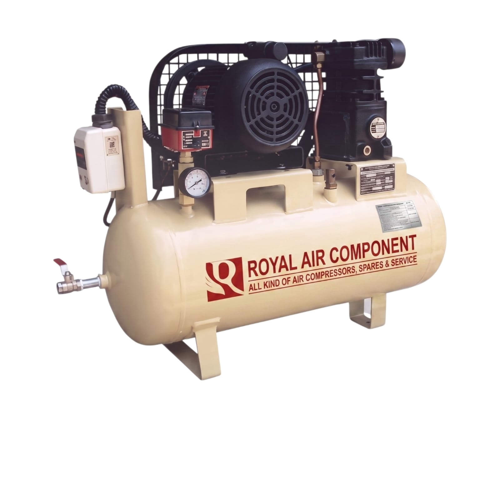 2 HP SINGLE STAGE RECIPROCATING AIR COMPRESSOR